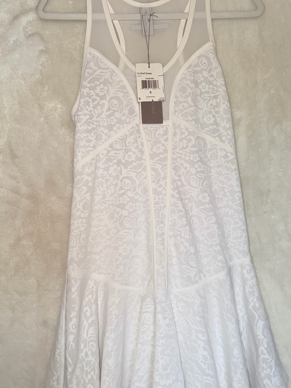 Stella McCartney White Lace Mini Dress